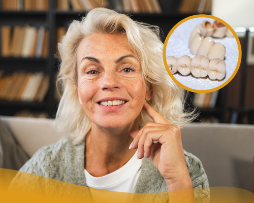 Kan man fjerne en tannkrone og sette den igjen på nytt?